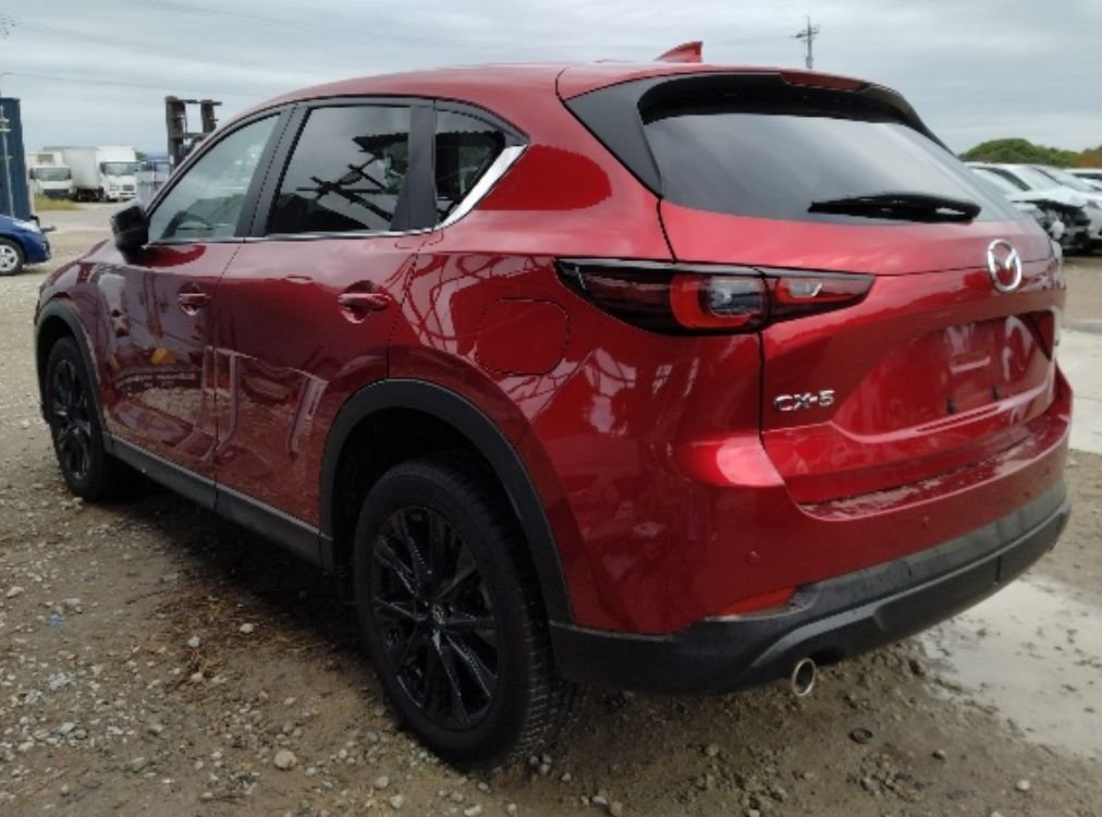 Rear left of the Mazda CX-5