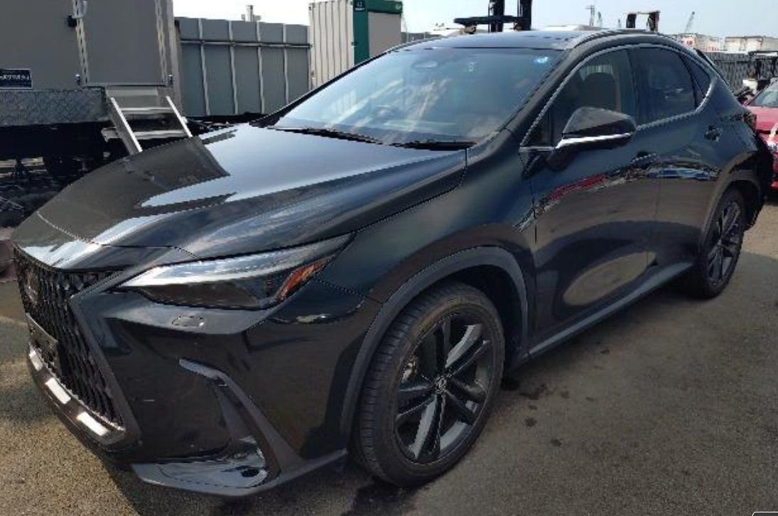 Front left of the Lexus NX350h