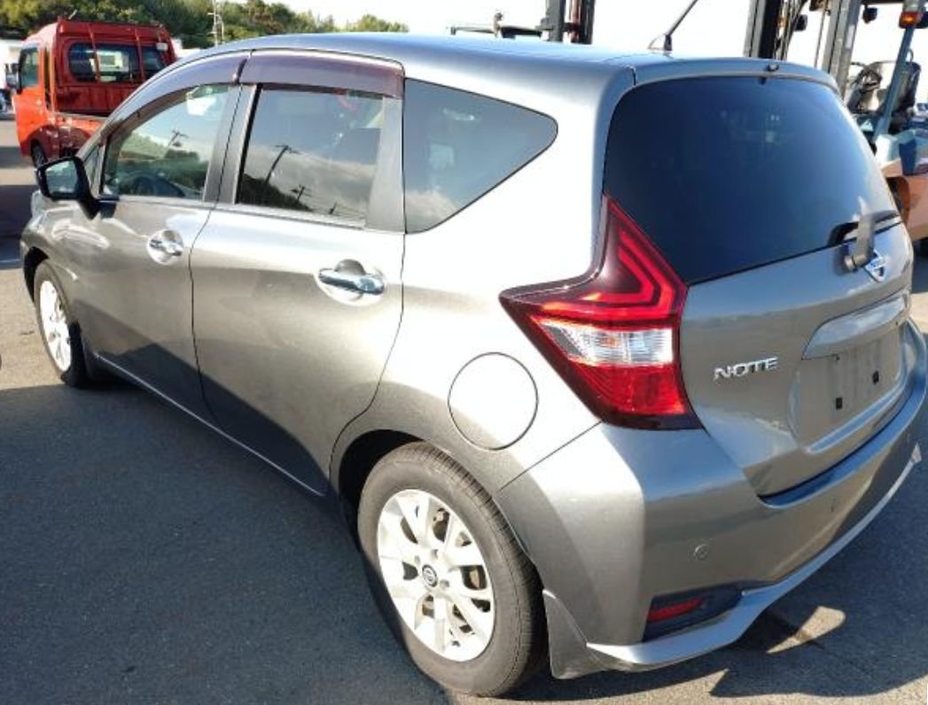 Rear left of the Nissan Note e-POWER