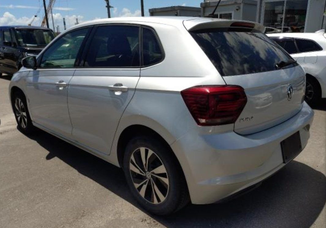 Rear left of the Polo