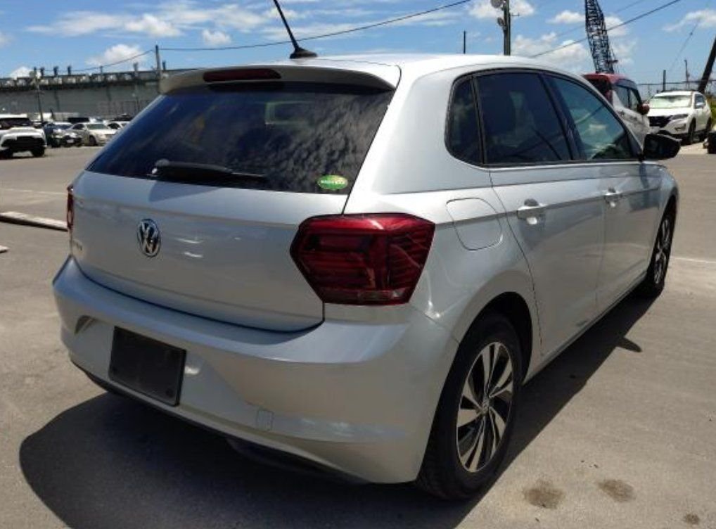 Rear right of the Polo